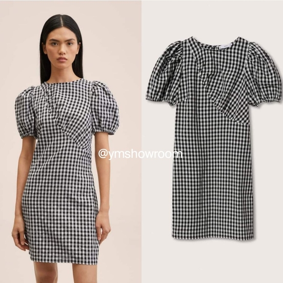 Mango Dresses & Skirts - MANGO GINGHEM Dress| Size XXL | In Excellent Condition